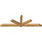 Ekena Millwork Kennewick Rough Sawn Timber Gable Bracket, Western Red Cedar, 84"W x 28"H x 4"D x 4"F, 8/12 Pitch GBW084X28X0404KEN00RWR - alternate 5